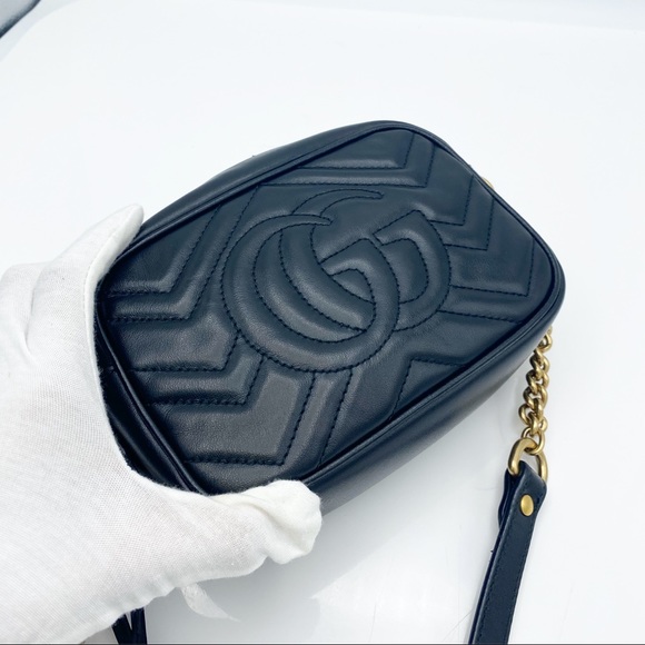 Authentic Gucci Marmont Mini Black - Picture 8 of 8